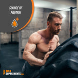 BulkSupplements.com Hydrolyzed Whey Protein Isolate - Whey Isolate Protein Powder - Hydro Whey Protein - 100% Whey Protein Powder - Protein Powder for Muscle Gain (1 Kilogram - 2.2 lbs)