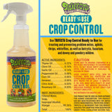 Trifecta Crop Control Ready to Use Maximum Strength Natural Pesticide, Fungicide, Miticide, Insecticide, Help Defeat Spider Mites, Powdery Mildew, Botrytis and Mold on Plants 32 OZ Size