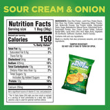 Pure Protein Popped Crisps, Sour Cream & Onion, High Protein Snack, 12G Protein, 1.27oz., 12 Count