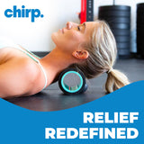 Chirp Wheel XR Neck & Headache - Ultimate Relaxation, Neck Pain & Headache Relief. Rejuvenate Body, Spinal Care, Thumb Pressure Suboccipital Release, Tension Relief Through Applied Pressure - Mint 4"