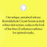 Naturium Retinaldehyde Cream Serum 0.05%, Advanced Anti-Aging & Smoothing Face & Skin Care, 1.7 oz