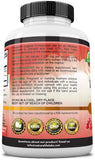 D-Mannose 1,300 mg with Cranberry Extract Fast-Acting, Flush Impurities, Natural Urinary Tract Health- 100 Veggie Capsules