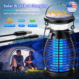 Solar Bug Zapper, Mosquito Zapper Outdoor, Cordless Bug Zapper, Bug Zapper Outdoor Solar Powered