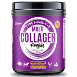 Zammex Multi Collagen Peptides, 5 Types of Hydrolyzed Collagen Unflavored Protein Powder, 60 Serving, Premium Grass-Fed Beef, Chicken, Wild Fish, Eggshell, Keto & Paleo Friendly, Easy Mix