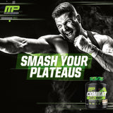 MusclePharm Combat 100% Whey, Cookies ‘N’ Cream - 5 lb Protein Powder - Gluten Free - 70 Servings