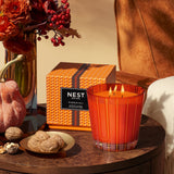 NEST Fragrances 3-Wick Candle- Pumpkin Chai , 21.1 oz - NEST03PC002