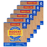 Fresh Cab Botanical Rodent Repellent - Environmentally Friendly, Keeps Mice Out, 24 Scent Pouches (6 Packs of 4)