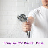 Rejuvenate Scrub Free Soap Scum Remover Shower Glass Door Cleaner Works on Ceramic Tile, Chrome, Plastic and More 24oz