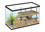 Penn-Plax Reptology Aquatic Turtle Pier and Basking Platform | Floating Above Tank | Decorative, Functional, and Naturally Inspired for Aquariums and Terrariums | Large Size (REP603)