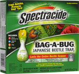 Spectracide Bag-A-Bug Kwik Stand (1 Pack) and Japanese Beetle Trap (Dual Lure System)