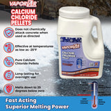 Ice Melt - 9LB Jug - Safe on Concrete - 90% Calcium