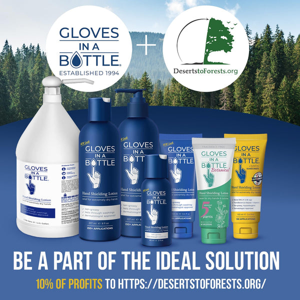 Gloves In A Bottle Shielding Lotion, Relief for Eczema and Psoriasis