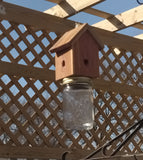 Amish-Made Rustic Carpenter bee Trap