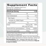 Integrative Therapeutics Liquid Iron - with Vitamin B12 and Folic Acid - Iron Supplement - Apple Cinnamon Flavored - Gluten Free - Dairy Free - Vegan - 6 fl oz
