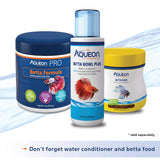 Aqueon Betta Bowl Aquarium Fish Tank Kit, Blue, Half Gallon