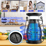 Solar Bug Zapper, Mosquito Zapper Outdoor, Cordless Bug Zapper, Bug Zapper Outdoor Solar Powered