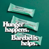 Barebells Soft Protein Bars Minty Chocolate - 12 Count, 1.9oz Bars - Protein Snacks with 16g of High Protein - Chocolate Protein Bar with 2g of Total Sugars - Soft Protein Snack & Breakfast Bars