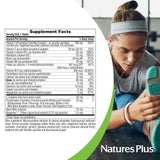 NaturesPlus Hema-Plex Iron - 30 Sustained Release Tablets, Pack of 3-85 mg Elemental Iron - Total Blood Health - with Vitamin C & Bioflavonoids - Vegan, Gluten Free - 90 Total Servings