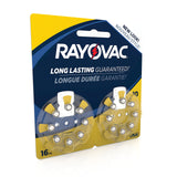 RAYOVAC Size 10 Hearing Aid Batteries, 16-Pack, L10ZA-16ZMB