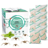 8 Pack Spider Repellent Pouches for House Indoor, Spider Deterrent Peppermint Oil and Lemongrass Formula Spider Repellent Bags, No-Toxic Stay Away Spider