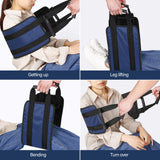 Transfer Nursing Sling for Patient,49.5'' Non-Slip Gait Belt with Padded Handles,Gait Belts Transfer Belts for Seniors,Mobility Standing and Lifting Aid for Disabled, Elderly, Injured Pet