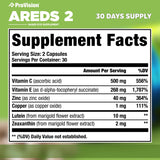 ProVision AREDS 2 Eye Vitamins - Enhance Vision Supplements - Lutein Zeaxanthin Vision Complex - 60 Eye Supplement Capsules