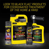 Black Flag Flea and Tick Killer Concentrate Yard Treatment, 32 Ounces, Ready To Spray, Quickflip Hose End Sprayer