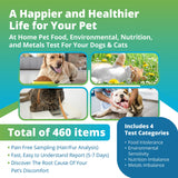 5Strands Pet Food & Environmental Intolerance Test for Dogs & Cats, Nutrition & Metals and Minerals Imbalances - at Home Sensitivity Testing, 481 Items, Results in 5 Days, All Ages and Breeds