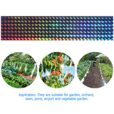 XPCARE Scare Tape Ribbon - 150ft x 2in PET Reflective Tape Keep Wildlife and Property Protected