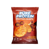 Pure Protein Popped Crisps, Hickory Barbeque, High Protein Snack, 12G Protein, 1.27oz., 12 Count