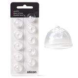 New - Oticon Double Bass miniFit Domes 12mm