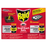 Raid Double Control Small Roach Baits Plus Egg Stopper 12 Count (Pack of 2)