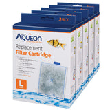 Aqueon Replacement Filter Cartridges For Filter Models 20, 30, 40, 50, and 75, and Canister Models 200, 300, and 400, Large, 15 pack