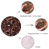 Orchid Potting Mix Orchid Bark, Mix Pine Bark and Perlite, Good Drainage and Water Retention (4 Quart)