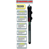 Marineland Precision Submersible Heater, for Freshwater or Saltwater Aquariums, 250-watt