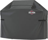 Grillman Premium Grill Cover for Outdoor Grill, BBQ Grill Cover, Rip-Proof, Waterproof, Top Heavy-Duty Large Grill Covers for Outside, Barbecue Cover & Gas Grill Covers (52" L x 26" W x 43" H, Black)