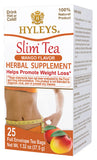 Hyleys Slim Tea Mango Flavor - Weight Loss Herbal Supplement Cleanse and Detox - 25 Tea Bags (12 Pack)