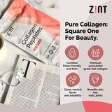 Zint Collagen Peptides Powder: Paleo & Keto Certified - Granulated Collagen Hydrolysate for Enhanced Absorption - Enzymatically Hydrolyzed Protein for Women & Men, 16 oz