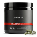 Highly Potent Full Spectrum Indian Moringa Extract - 30% Third-Party Tested Protein - 5:1 Concentrated Moringa Capsules - 5X Leaf Powder Formula - 6000mg - 120 Veggie Caps