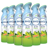 Febreze 97810 Air, Gain Original, 8.8 Oz Aerosol, 2/pack, 6 Pack/carton