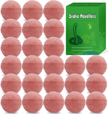 24Pcs Snake Away Repellent for Outdoors Indoor, Snake Repellent Balls for Snakes Rats and Other Pests, for Yard Lawn Garden Camping Fishing, Natural Plant Formula Pest Insect Control, Pet Safe