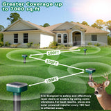 Deer Repellent Devices 6 Pack,Deer Repellent,Deer Deterrent Devices for Garden,Deer Repeller for Yard,Deer Fence for Yard,Sonic Deer Repellent Outdoor,Deer Away,Deer and Rabbit Repellent