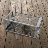 Humane Chipmunk,Rat Trap That Works 12.5"x6.5"x5.5", Small Rodent,Squirrel Trap Cages | Catch and Release | Reusable and Durable | No Kill Animal Trap | for Indoor and Outdoor