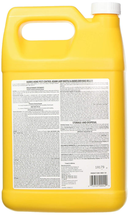 HARRIS Asian Lady Beetle, Japanese Beetle, and Box Elder Killer, Liquid Spray with Odorless and Non-Staining Extended Residual Kill Formula for Insects (Gallon) & Spectracide Bag-A-Bug Japanese