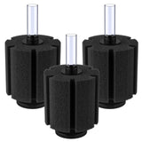 Pawfly Large Aquarium Bio Sponge Filter Quiet Betta Fry Shrimp and Small Fish Foam Filter for Fish Tank up to 60 Gallon, 3 Pack