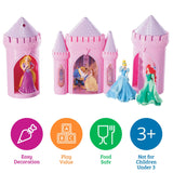 DECOPAC Disney Princess Happily Ever After Signature DecoSet Cake Topper, 4.8" L x 2.5" W x 6" H, Pink