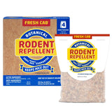 Fresh Cab Botanical Rodent Repellent - Environmentally Friendly, Keeps Mice Out, 12 Scent Pouches
