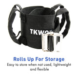 Transfer Belt with Handles by TKWC INC - #2305 - Lift Gait Belt with Quick Release Locking Buckle Safety Gate Belt 55" Strap