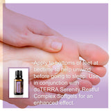 doTERRA - Serenity Essential Oil Restful Blend - Promotes Relaxation and Restful Sleep Environment, Lessens Feelings of Tension and Calms Emotions; For Diffusion or Topical Use - 15 mL