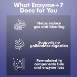 DIGESTIVE ENZYMES SUPPLEMENT - Includes Purified Ox Bile Salts - Tablets for No Gallbladder Sufferers - Enzyme for Digestion & Gas Relief - Helps Bloating, Acid Reflux, Constipation & Repair Leaky Gut